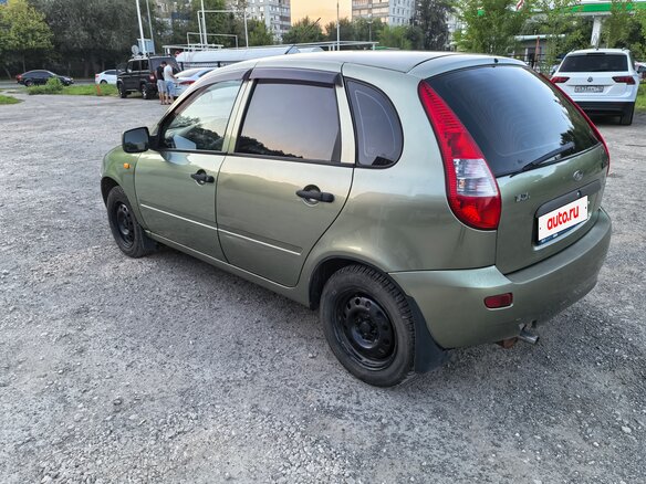 2011 Lada (ВАЗ) Kalina I, зелёный, 240000 рублей - вид 7