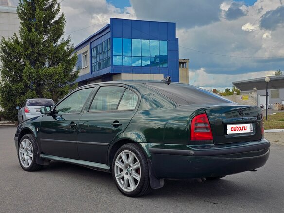 2003 Skoda Octavia I (A4) Рестайлинг, зелёный - вид 7