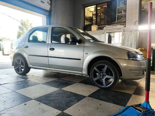 2011 Renault Logan I Рестайлинг, бежевый, 400000 рублей, вид 5