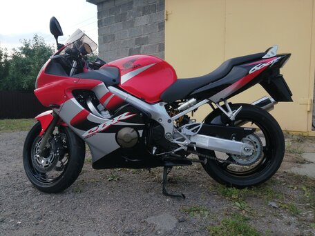 2005 Honda CBR 600F, красный, 585000 рублей, вид 3
