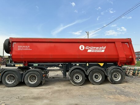2021 Grunwald Полуприцеп самосвальный, красный, 1450000 рублей, вид 2