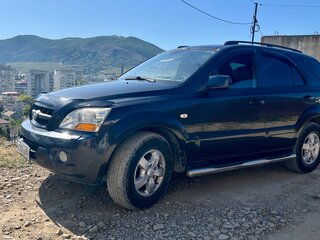 2009 Kia Sorento I Рестайлинг, чёрный, 850000 рублей, вид 1