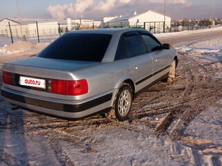 1991 Audi 100 IV (C4), серебристый, 225000 рублей, вид 4