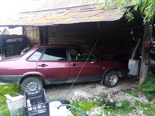 2000 Lada (ВАЗ) 21099, красный, 90000 рублей, вид 1