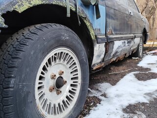 1991 Toyota Crown VIII (S130), синий, 139000 рублей, вид 4