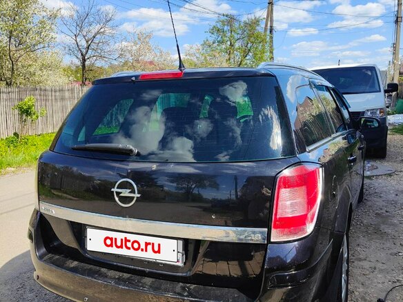 2008 Opel Astra H Рестайлинг, чёрный, 490000 рублей - вид 7