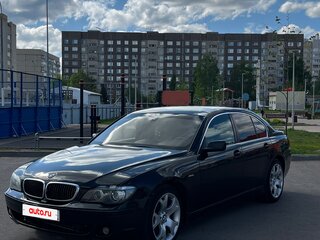 2006 BMW 7 серии 740i IV (E65/E66) Рестайлинг, чёрный, 1050000 рублей, вид 5
