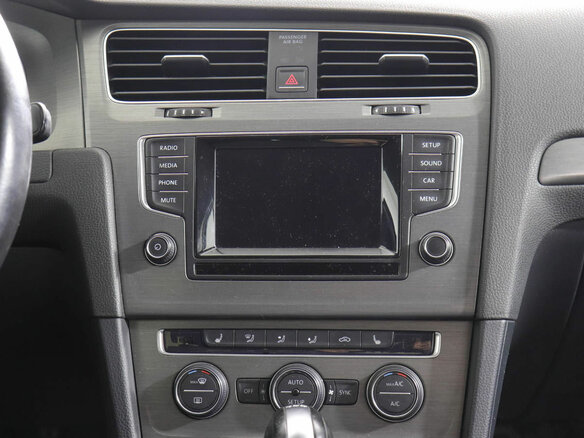 2013 Volkswagen Golf VII, серебристый - вид 12