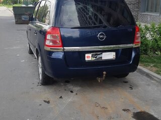 2011 Opel Zafira B Рестайлинг, синий, 700000 рублей, вид 5