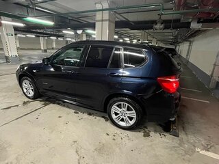 2013 BMW X3 28i xDrive II (F25), синий, 2900000 рублей, вид 2