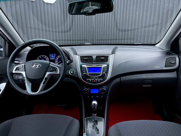 2013 Hyundai Solaris I, чёрный - вид 9