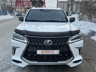 2017 Lexus LX 570 III Рестайлинг 2, белый, 9500000 рублей, вид 1