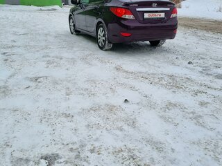 2011 Hyundai Solaris I, фиолетовый, 820000 рублей, вид 5