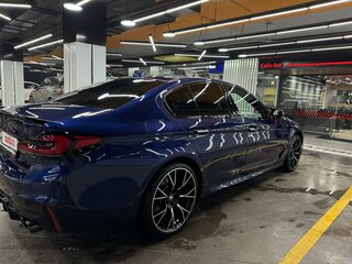 2017 BMW 5 серии 530i xDrive VII (G30/G31/G38), синий, 3900000 рублей, вид 4