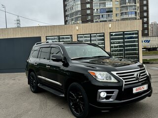 2012 Lexus LX 570 III Рестайлинг, чёрный, 3950000 рублей, вид 1