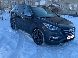 2016 Hyundai Santa Fe III Рестайлинг, синий, 2799000 рублей, вид 4