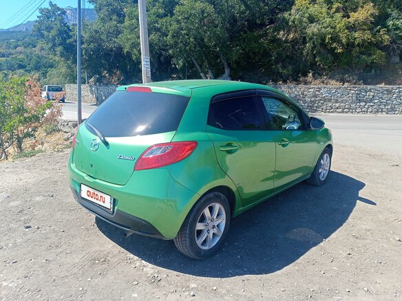 2007 Mazda Demio III (DE), зелёный, 630000 рублей - вид 6
