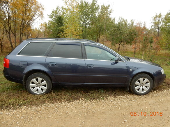 2003 Audi A6 II (C5) Рестайлинг, синий - вид 6