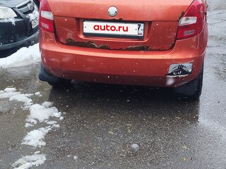 2009 Skoda Fabia II, оранжевый, 380000 рублей, вид 5