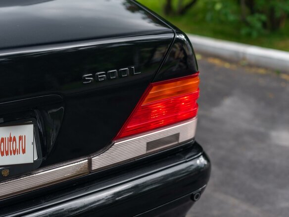1998 Mercedes-Benz S-Класс 600 Long III (W140) Рестайлинг, чёрный - вид 5