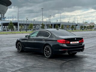 2017 BMW 5 серии 520d VII (G30/G31/G38), чёрный, 2800000 рублей, вид 4
