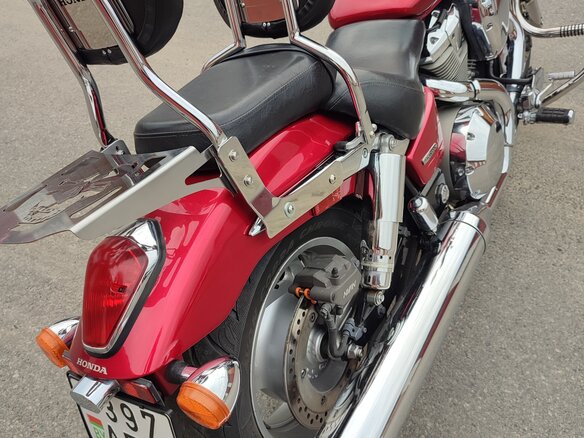 2003 Honda VTX 1800, красный, 670000 рублей - вид 21