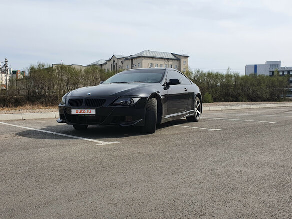 2005 BMW 6 серии 650i II (E63/E64), чёрный - вид 7