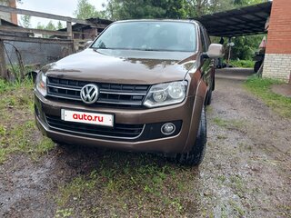 2010 Volkswagen Amarok I, коричневый, 1210000 рублей, вид 1