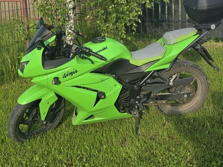 2012 Kawasaki Ninja 250R, зелёный, 300000 рублей, вид 1