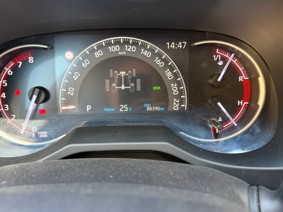2022 Toyota RAV4 V (XA50), чёрный, 4100000 рублей - вид 6