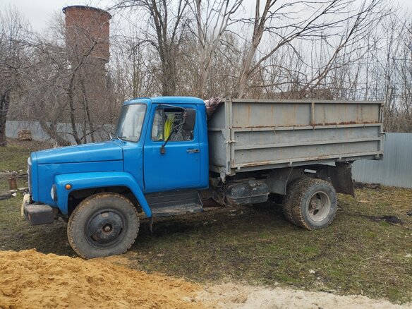 1993 ГАЗ 3307, голубой, 450000 рублей