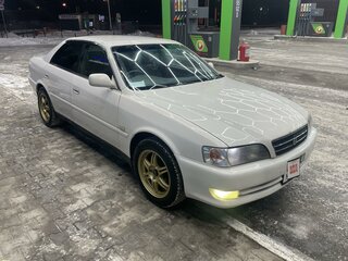 1997 Toyota Chaser VI (X100), белый, 700000 рублей, вид 1