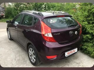 2013 Hyundai Solaris I, фиолетовый, 850000 рублей, вид 4