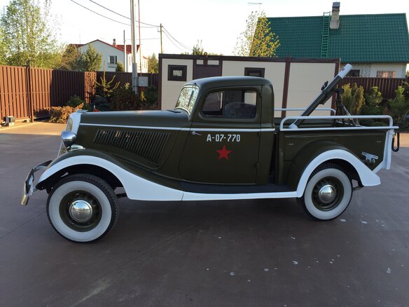 1939 ГАЗ М1, зелёный - вид 3