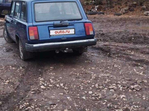 2009 Lada (ВАЗ) 2104, синий, 335000 рублей - вид 4