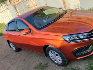 2022 Lada (ВАЗ) Vesta Предсерийная I Рестайлинг (NG), оранжевый, 1530000 рублей, вид 4