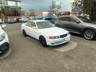 1999 Toyota Chaser VI (X100) Рестайлинг, белый, 1500000 рублей, вид 5