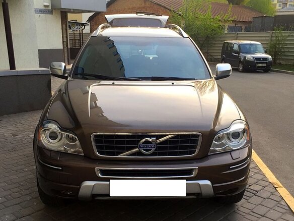 2014 Volvo XC90 5 Geartronic I Рестайлинг, коричневый - вид 1
