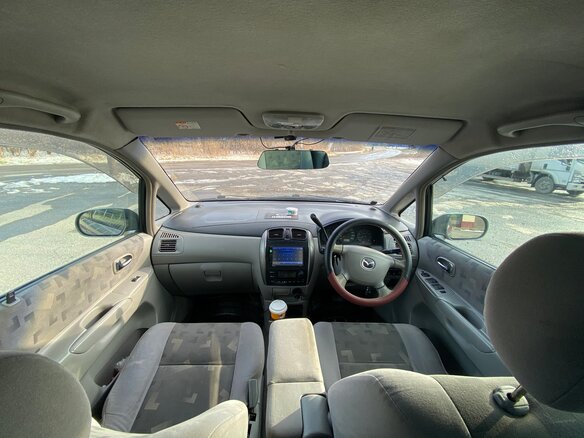 2004 Mazda Premacy I (CP), серый, 350000 рублей - вид 14