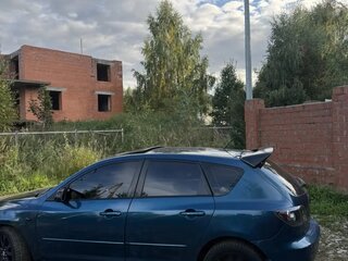 2006 Mazda 3 I (BK) Рестайлинг, синий, 560000 рублей, вид 2