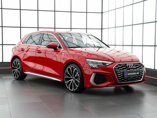 2021 Audi A3 Sportback 35 TFSI IV (8Y), красный, 2929000 рублей, вид 3