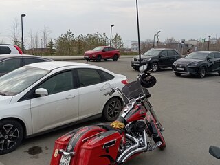 2011 Harley-Davidson CVO, красный, 1320000 рублей, вид 3