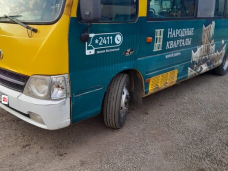 2011 Hyundai County, жёлтый, 550000 рублей, вид 2