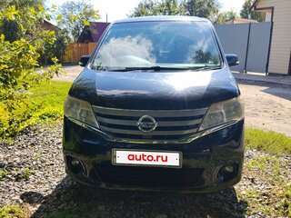 2012 Nissan Serena IV (C26), чёрный, 1190000 рублей, вид 1