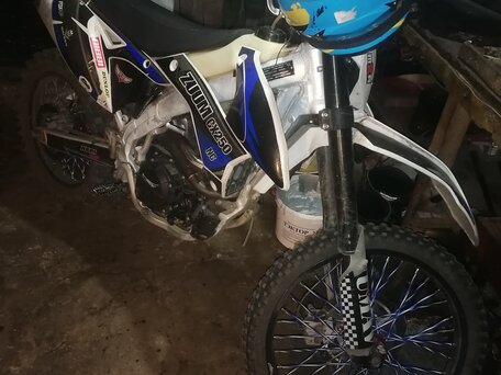 2019 Zuum CR250 CB, синий, 180000 рублей, вид 2