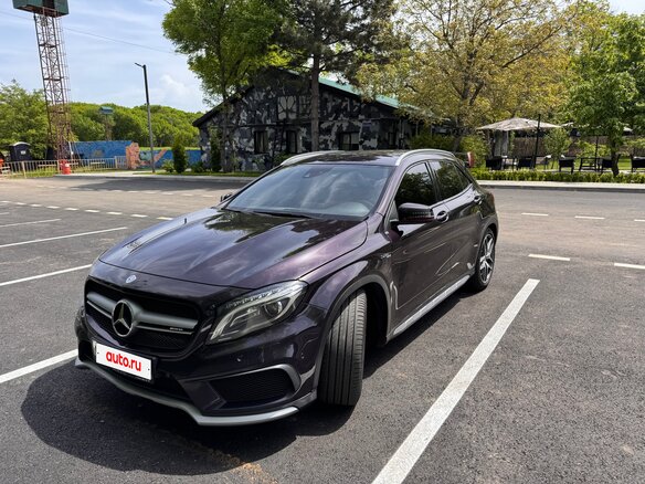 2014 Mercedes-Benz GLA AMG 45 AMG I (X156), фиолетовый, 2500000 рублей - вид 19
