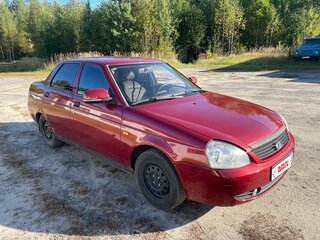 2007 Lada (ВАЗ) Priora I, красный, 115000 рублей, вид 3