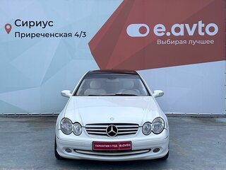 2008 Mercedes-Benz CLK-Класс 350 II (W209) Рестайлинг, белый, 930000 рублей, вид 2