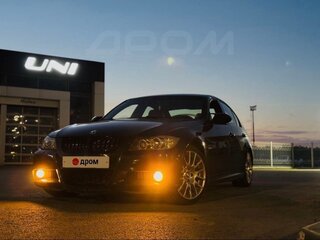 2008 BMW 3 серии 325i V (E90/E91/E92/E93), чёрный, 1200000 рублей, вид 3