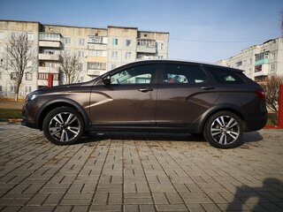 2017 Lada (ВАЗ) Vesta SW Cross I, коричневый, 1350000 рублей, вид 5